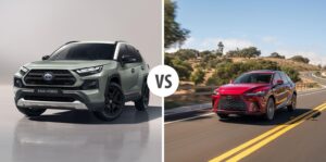 RAV4 vs Lexus RX 500h